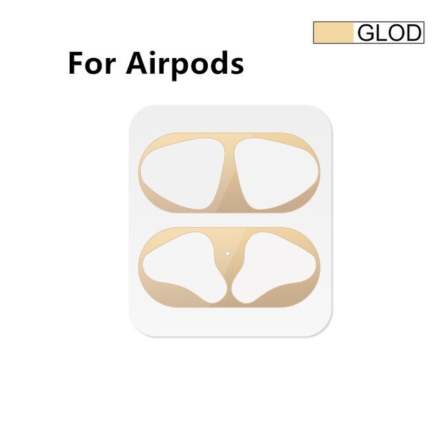 Metal Dust Guard for Airpods Sticker Apple Skin Accessories Case Charging Box Protector for Airpods 2 Air Pods Airpods2 Decal | 0 | TageUnlimited