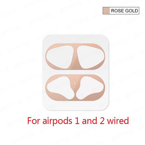 Metal Dust Guard Sticker Case for Apple Airpods Pro Earphone Cover for Airpods 3 Air Pods 3 2 Headphone Charging Box Accessories | 0 | TageUnlimited