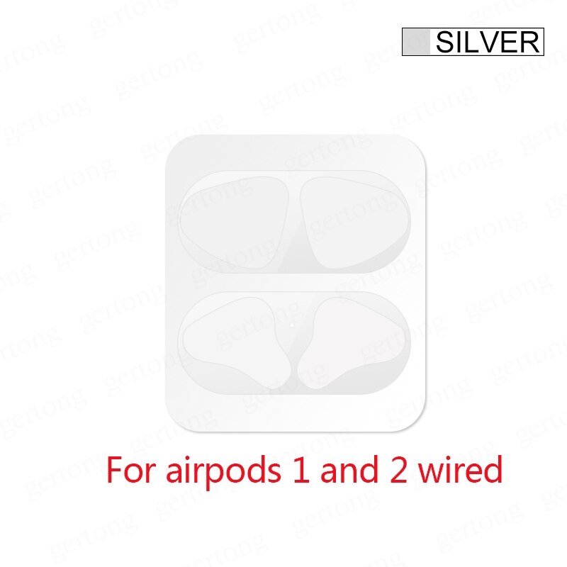 Metal Dust Guard Sticker Case for Apple Airpods Pro Earphone Cover for Airpods 3 Air Pods 3 2 Headphone Charging Box Accessories | 0 | TageUnlimited