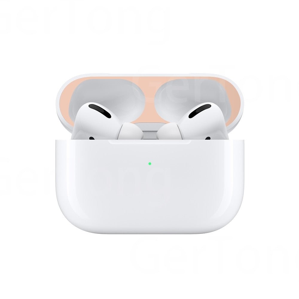 Metal Dust Guard Sticker Case for Apple Airpods Pro Earphone Cover for Airpods 3 Air Pods 3 2 Headphone Charging Box Accessories | 0 | TageUnlimited