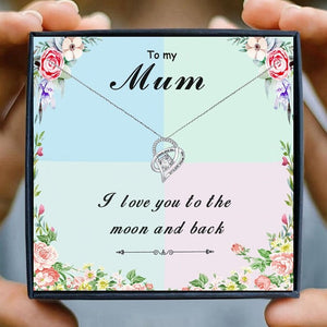 Mom Necklace Gift for Women Fashion Jewelry Heart Pendant Necklace Female Chain Necklace daughter son Birthday Family | 0 | Tage-Active