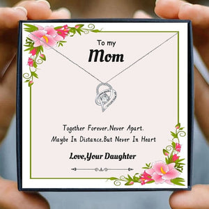 Mom Necklace Gift for Women Fashion Jewelry Heart Pendant Necklace Female Chain Necklace daughter son Birthday Family | 0 | Tage-Active