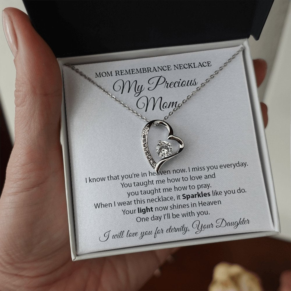 Mom Remembrance Necklace | My Precious Mom | Jewelry | C30025TG, C30025TR, lx-C30025, PB23-WOOD, PROD-2074324, PT-781, TNM-1, USER-43062 | TageUnlimited