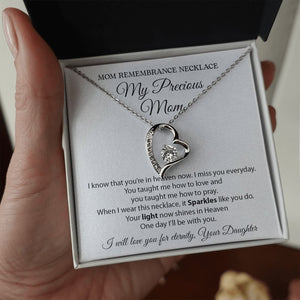 Mom Remembrance Necklace | My Precious Mom | Jewelry | C30025TG, C30025TR, lx-C30025, PB23-WOOD, PROD-2074324, PT-781, TNM-1, USER-43062 | TageUnlimited