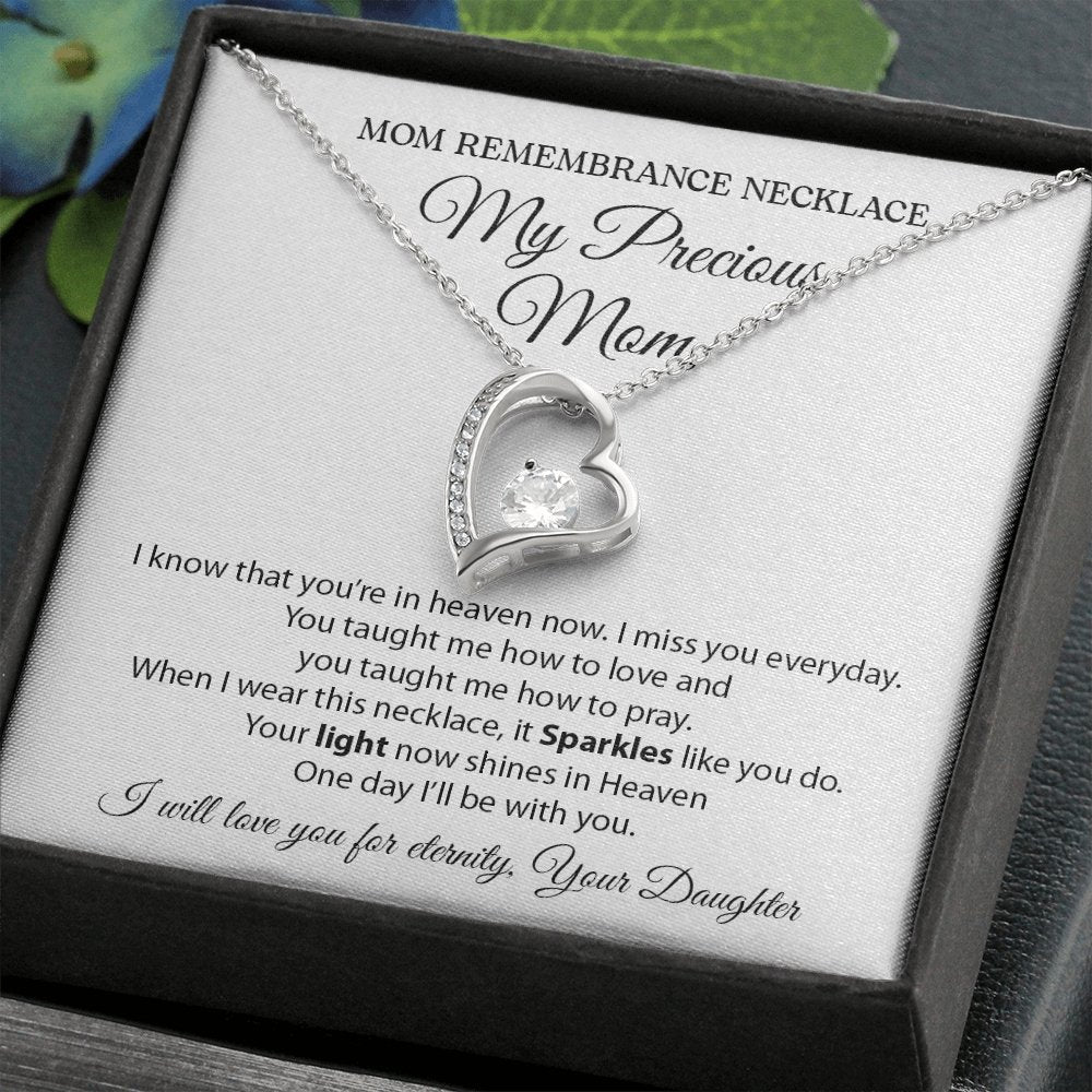 Mom Remembrance Necklace | My Precious Mom | Jewelry | C30025TG, C30025TR, lx-C30025, PB23-WOOD, PROD-2074324, PT-781, TNM-1, USER-43062 | TageUnlimited