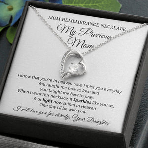Mom Remembrance Necklace | My Precious Mom | Jewelry | C30025TG, C30025TR, lx-C30025, PB23-WOOD, PROD-2074324, PT-781, TNM-1, USER-43062 | TageUnlimited