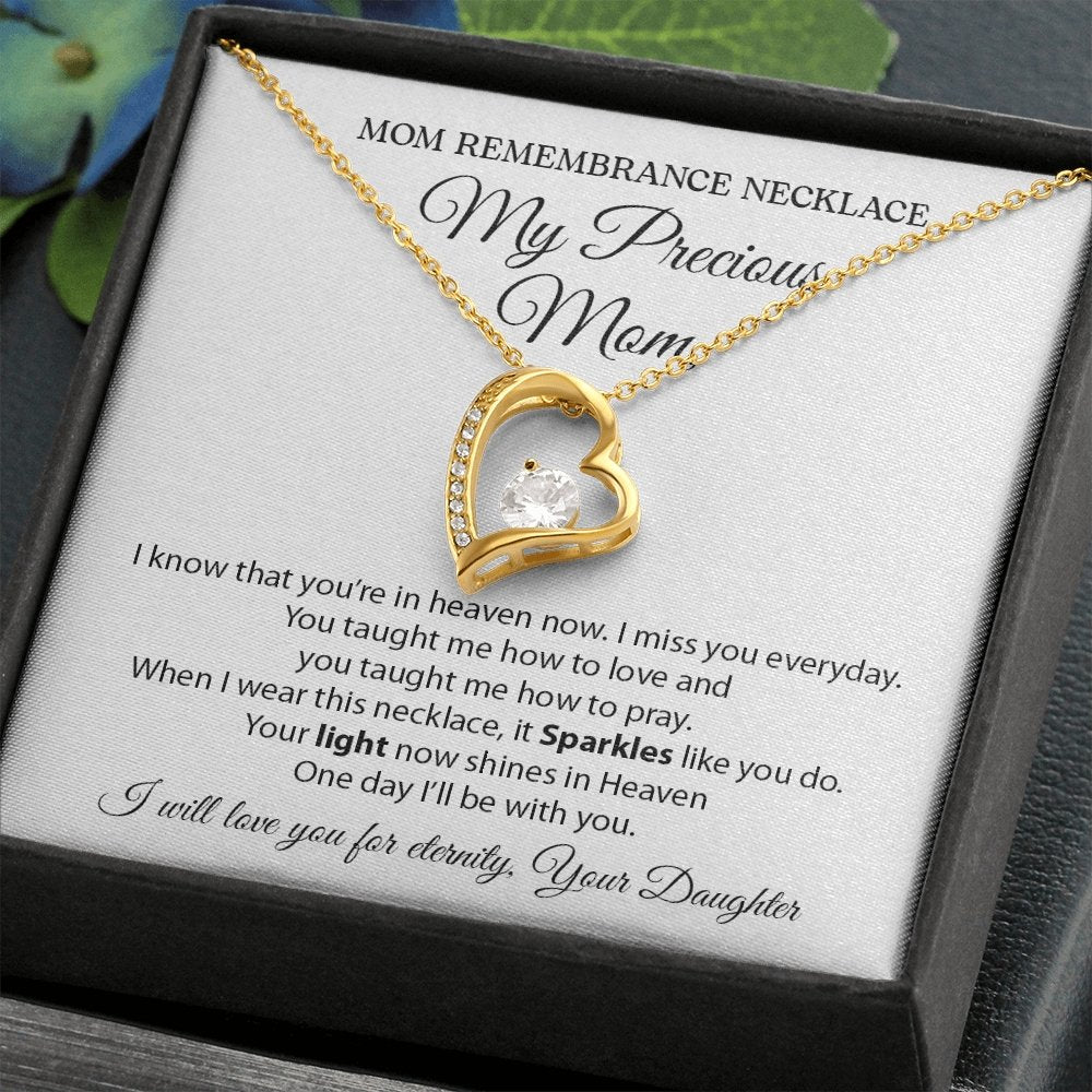 Mom Remembrance Necklace | My Precious Mom | Jewelry | C30025TG, C30025TR, lx-C30025, PB23-WOOD, PROD-2074324, PT-781, TNM-1, USER-43062 | TageUnlimited