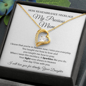 Mom Remembrance Necklace | My Precious Mom | Jewelry | C30025TG, C30025TR, lx-C30025, PB23-WOOD, PROD-2074324, PT-781, TNM-1, USER-43062 | TageUnlimited