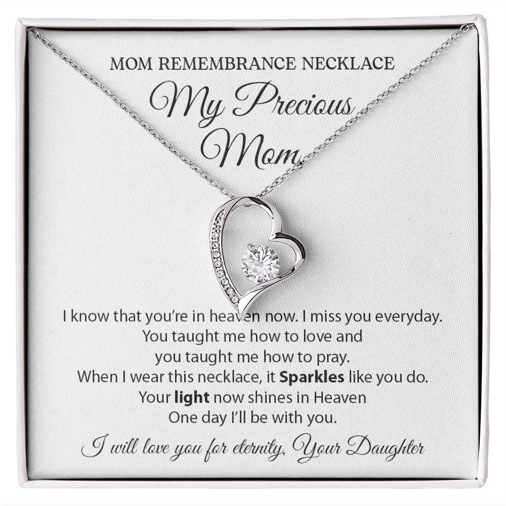 Mom Remembrance Necklace | My Precious Mom | Jewelry | C30025TG, C30025TR, lx-C30025, PB23-WOOD, PROD-2074324, PT-781, TNM-1, USER-43062 | TageUnlimited