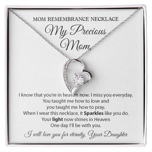 Mom Remembrance Necklace | My Precious Mom | Jewelry | C30025TG, C30025TR, lx-C30025, PB23-WOOD, PROD-2074324, PT-781, TNM-1, USER-43062 | TageUnlimited