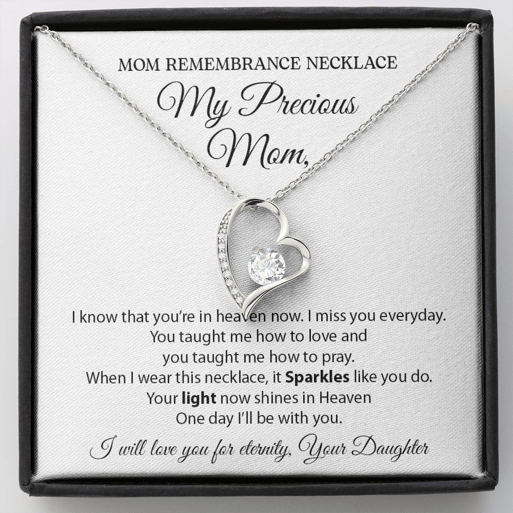 Mom Remembrance Necklace | My Precious Mom | Jewelry | C30025TG, C30025TR, lx-C30025, PB23-WOOD, PROD-2074324, PT-781, TNM-1, USER-43062 | TageUnlimited