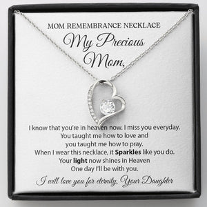 Mom Remembrance Necklace | My Precious Mom | Jewelry | C30025TG, C30025TR, lx-C30025, PB23-WOOD, PROD-2074324, PT-781, TNM-1, USER-43062 | TageUnlimited