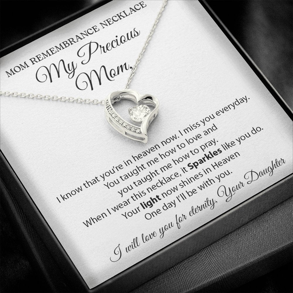 Mom Remembrance Necklace | My Precious Mom | Jewelry | C30025TG, C30025TR, lx-C30025, PB23-WOOD, PROD-2074324, PT-781, TNM-1, USER-43062 | TageUnlimited