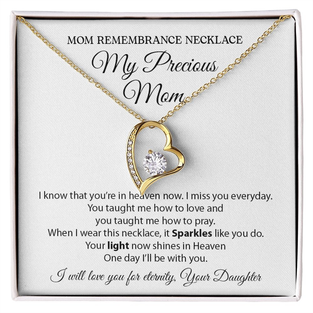 Mom Remembrance Necklace | My Precious Mom | Jewelry | C30025TG, C30025TR, lx-C30025, PB23-WOOD, PROD-2074324, PT-781, TNM-1, USER-43062 | TageUnlimited