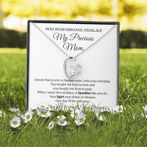 Mom Remembrance Necklace | My Precious Mom | Jewelry | C30025TG, C30025TR, lx-C30025, PB23-WOOD, PROD-2074324, PT-781, TNM-1, USER-43062 | TageUnlimited