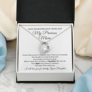 Mom Remembrance Necklace | My Precious Mom | Jewelry | C30025TG, C30025TR, lx-C30025, PB23-WOOD, PROD-2074324, PT-781, TNM-1, USER-43062 | TageUnlimited
