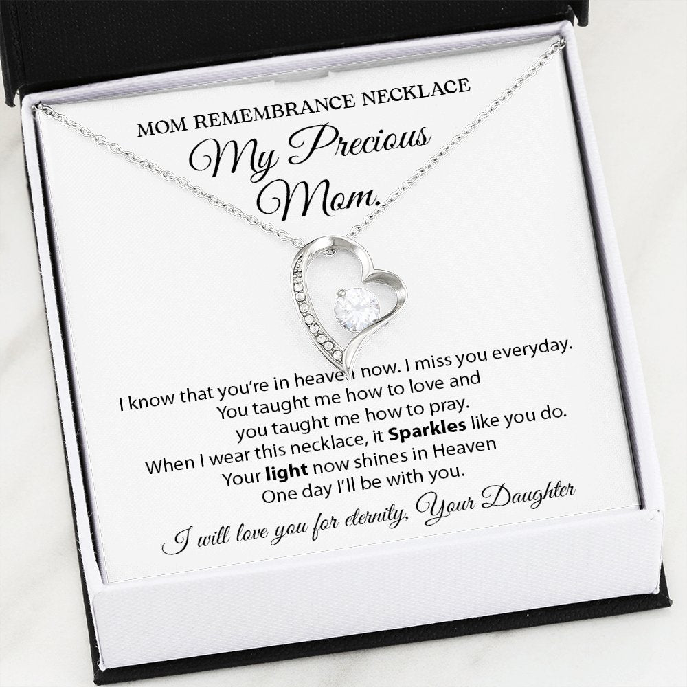 Mom Remembrance Necklace | My Precious Mom | Jewelry | C30025TG, C30025TR, lx-C30025, PB23-WOOD, PROD-2074324, PT-781, TNM-1, USER-43062 | TageUnlimited