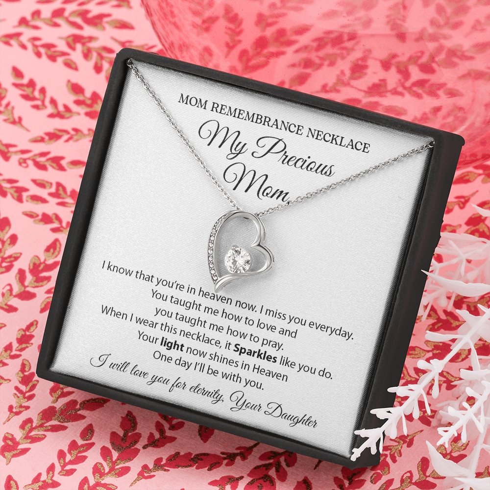 Mom Remembrance Necklace | My Precious Mom | Jewelry | C30025TG, C30025TR, lx-C30025, PB23-WOOD, PROD-2074324, PT-781, TNM-1, USER-43062 | TageUnlimited