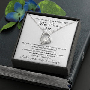 Mom Remembrance Necklace | My Precious Mom | Jewelry | C30025TG, C30025TR, lx-C30025, PB23-WOOD, PROD-2074324, PT-781, TNM-1, USER-43062 | TageUnlimited