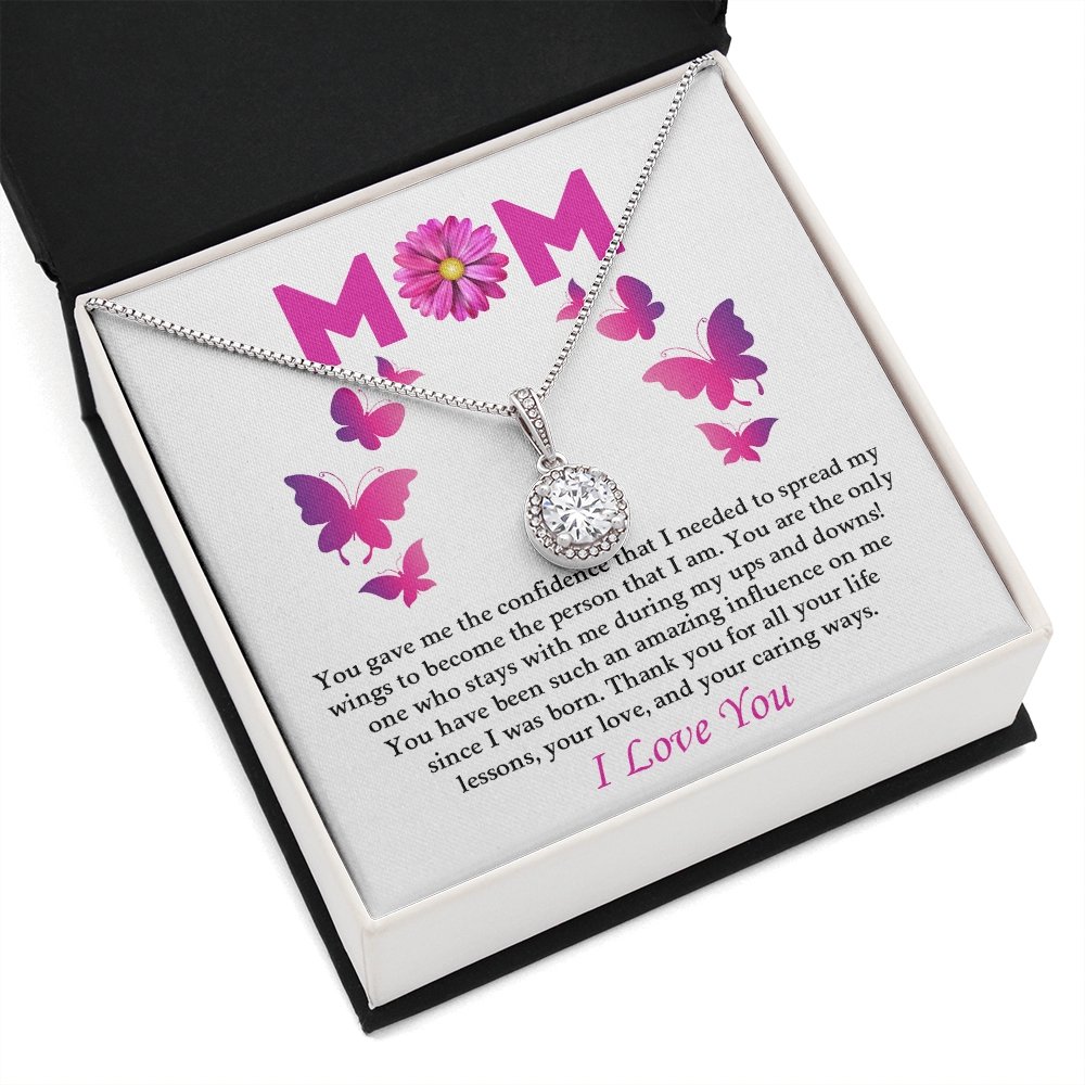 Mom | Thank You For All Your Life Lessons | Jewelry | C30187TR, lx-C30187, PB23-WOOD, PROD-2067431, PT-2646, TNM-1, USER-43062 | TageUnlimited