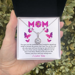 Mom | Thank You For All Your Life Lessons | Jewelry | C30187TR, lx-C30187, PB23-WOOD, PROD-2067431, PT-2646, TNM-1, USER-43062 | TageUnlimited