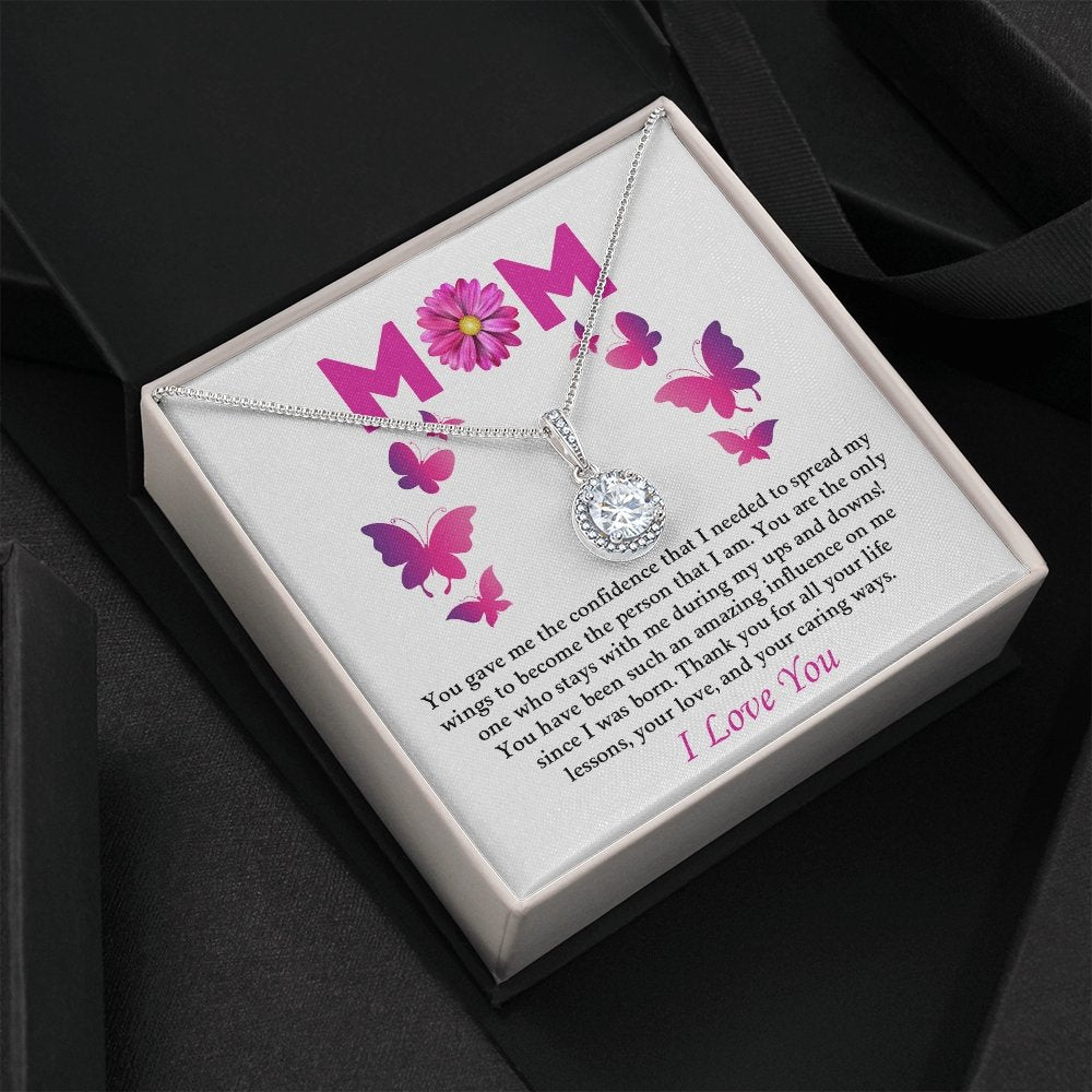 Mom | Thank You For All Your Life Lessons | Jewelry | C30187TR, lx-C30187, PB23-WOOD, PROD-2067431, PT-2646, TNM-1, USER-43062 | TageUnlimited