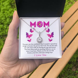 Mom | Thank You For All Your Life Lessons | Jewelry | C30187TR, lx-C30187, PB23-WOOD, PROD-2067431, PT-2646, TNM-1, USER-43062 | TageUnlimited