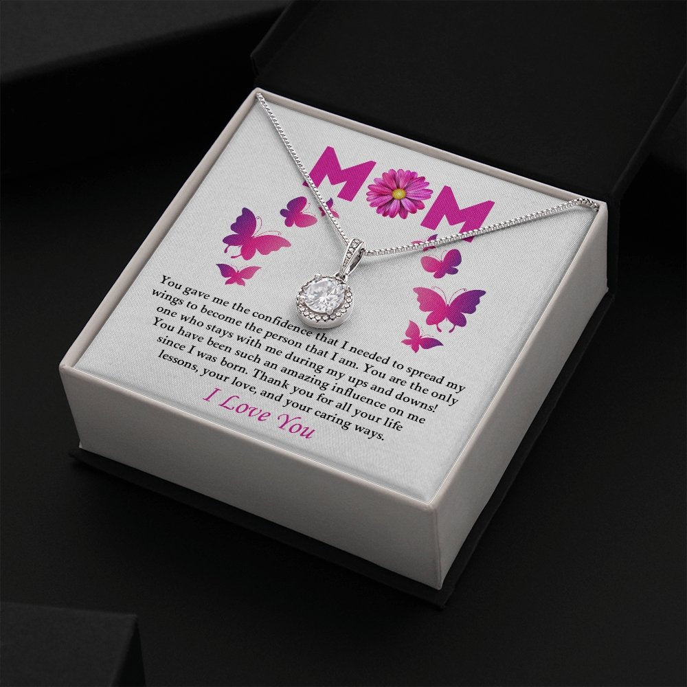Mom | Thank You For All Your Life Lessons | Jewelry | C30187TR, lx-C30187, PB23-WOOD, PROD-2067431, PT-2646, TNM-1, USER-43062 | TageUnlimited