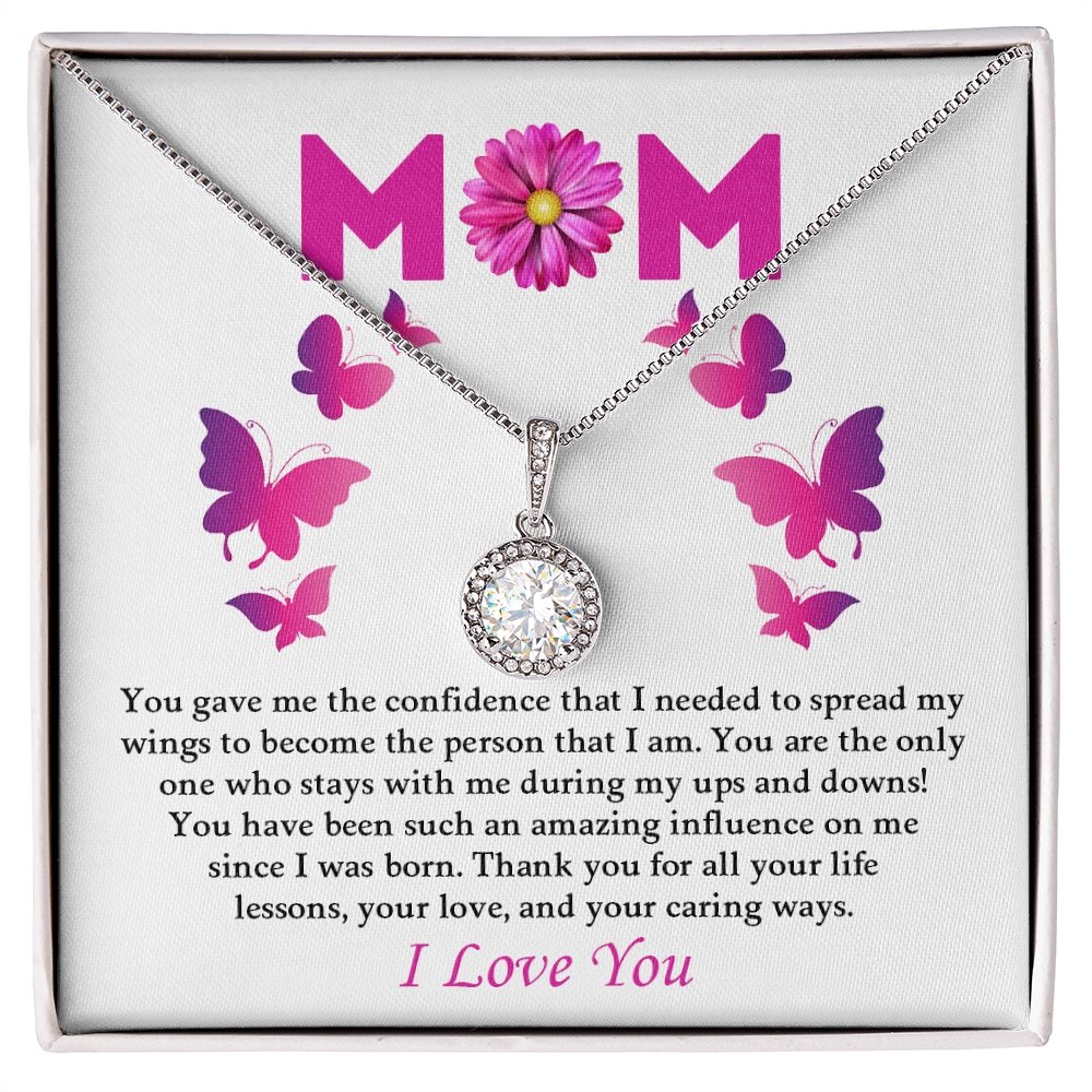 Mom | Thank You For All Your Life Lessons | Jewelry | C30187TR, lx-C30187, PB23-WOOD, PROD-2067431, PT-2646, TNM-1, USER-43062 | TageUnlimited