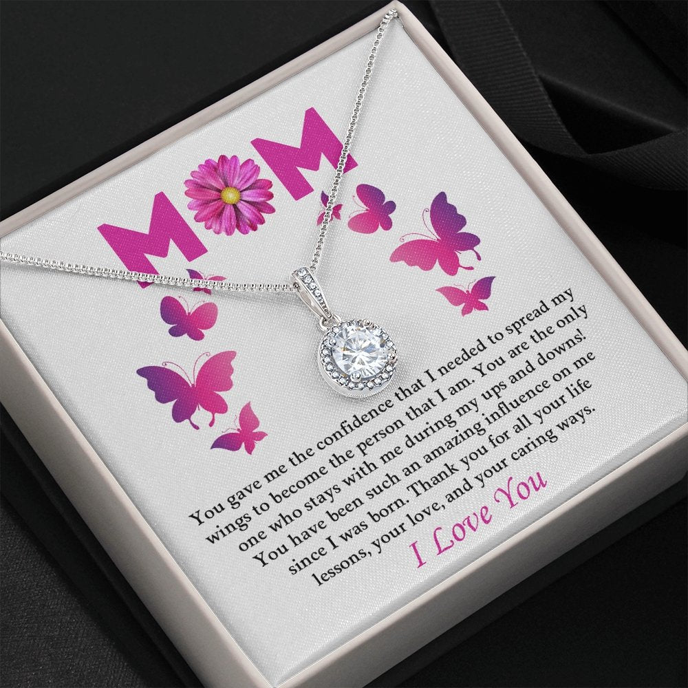 Mom | Thank You For All Your Life Lessons | Jewelry | C30187TR, lx-C30187, PB23-WOOD, PROD-2067431, PT-2646, TNM-1, USER-43062 | TageUnlimited