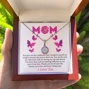Mom | Thank You For All Your Life Lessons | Jewelry | C30187TR, lx-C30187, PB23-WOOD, PROD-2067431, PT-2646, TNM-1, USER-43062 | TageUnlimited