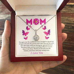 Mom | Thank You For All Your Life Lessons | Jewelry | C30187TR, lx-C30187, PB23-WOOD, PROD-2067431, PT-2646, TNM-1, USER-43062 | TageUnlimited