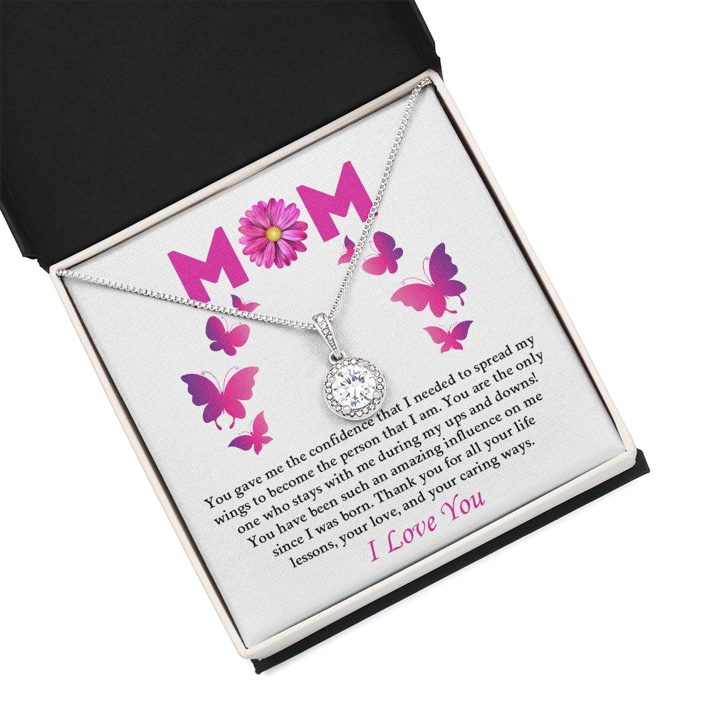 Mom | Thank You For All Your Life Lessons | Jewelry | C30187TR, lx-C30187, PB23-WOOD, PROD-2067431, PT-2646, TNM-1, USER-43062 | TageUnlimited