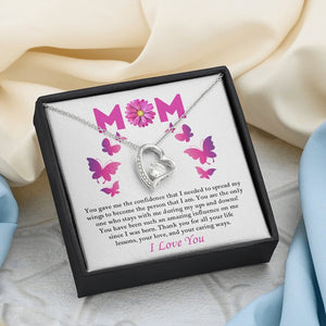 Mom | Thank You For All Your Life Lessons ( Forever Love Necklace) | Jewelry | C30025TG, C30025TR, lx-C30025, PB23-WOOD, PROD-2070539, PT-781, TNM-1, USER-43062 | TageUnlimited