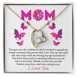 Mom | Thank You For All Your Life Lessons ( Forever Love Necklace) | Jewelry | C30025TG, C30025TR, lx-C30025, PB23-WOOD, PROD-2070539, PT-781, TNM-1, USER-43062 | TageUnlimited