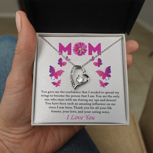 Mom | Thank You For All Your Life Lessons ( Forever Love Necklace) | Jewelry | C30025TG, C30025TR, lx-C30025, PB23-WOOD, PROD-2070539, PT-781, TNM-1, USER-43062 | TageUnlimited