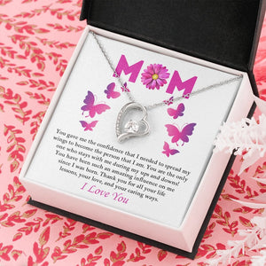 Mom | Thank You For All Your Life Lessons ( Forever Love Necklace) | Jewelry | C30025TG, C30025TR, lx-C30025, PB23-WOOD, PROD-2070539, PT-781, TNM-1, USER-43062 | TageUnlimited