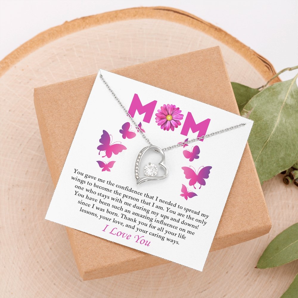 Mom | Thank You For All Your Life Lessons ( Forever Love Necklace) | Jewelry | C30025TG, C30025TR, lx-C30025, PB23-WOOD, PROD-2070539, PT-781, TNM-1, USER-43062 | TageUnlimited