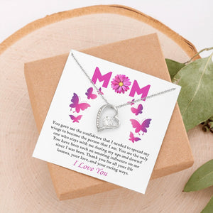 Mom | Thank You For All Your Life Lessons ( Forever Love Necklace) | Jewelry | C30025TG, C30025TR, lx-C30025, PB23-WOOD, PROD-2070539, PT-781, TNM-1, USER-43062 | TageUnlimited