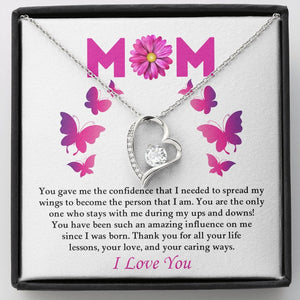 Mom | Thank You For All Your Life Lessons ( Forever Love Necklace) | Jewelry | C30025TG, C30025TR, lx-C30025, PB23-WOOD, PROD-2070539, PT-781, TNM-1, USER-43062 | TageUnlimited