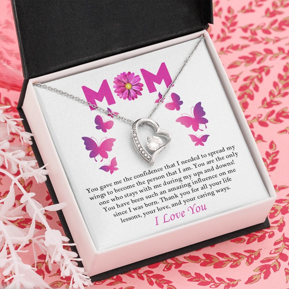 Mom | Thank You For All Your Life Lessons ( Forever Love Necklace) | Jewelry | C30025TG, C30025TR, lx-C30025, PB23-WOOD, PROD-2070539, PT-781, TNM-1, USER-43062 | TageUnlimited