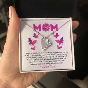 Mom | Thank You For All Your Life Lessons ( Forever Love Necklace) | Jewelry | C30025TG, C30025TR, lx-C30025, PB23-WOOD, PROD-2070539, PT-781, TNM-1, USER-43062 | TageUnlimited