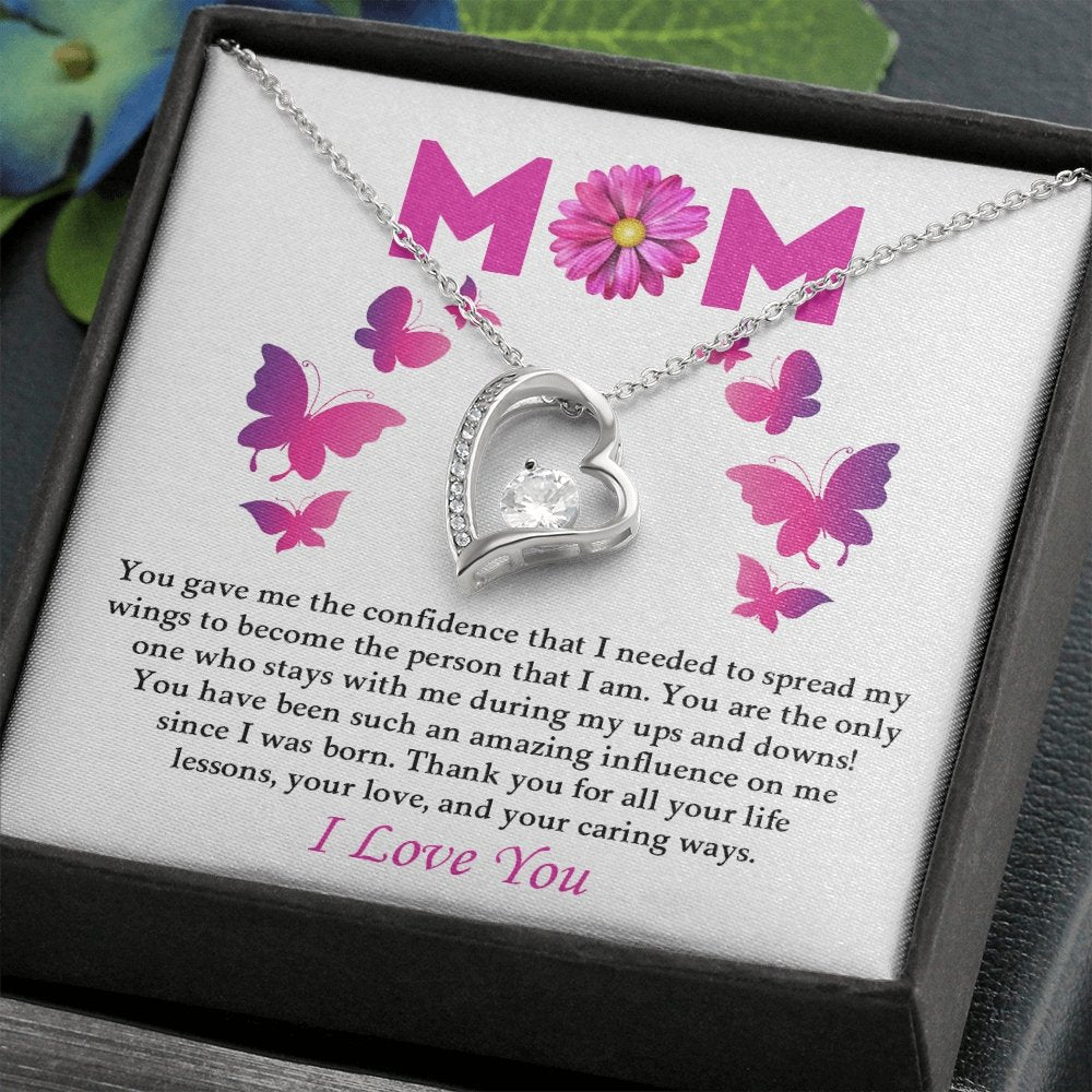 Mom | Thank You For All Your Life Lessons ( Forever Love Necklace) | Jewelry | C30025TG, C30025TR, lx-C30025, PB23-WOOD, PROD-2070539, PT-781, TNM-1, USER-43062 | TageUnlimited