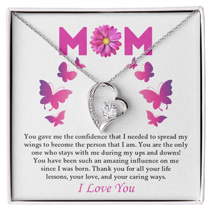 Mom | Thank You For All Your Life Lessons ( Forever Love Necklace) | Jewelry | C30025TG, C30025TR, lx-C30025, PB23-WOOD, PROD-2070539, PT-781, TNM-1, USER-43062 | TageUnlimited