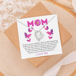 Mom | Thank You For All Your Life Lessons ( Forever Love Necklace) | Jewelry | C30025TG, C30025TR, lx-C30025, PB23-WOOD, PROD-2070539, PT-781, TNM-1, USER-43062 | TageUnlimited