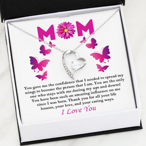 Mom | Thank You For All Your Life Lessons ( Forever Love Necklace) | Jewelry | C30025TG, C30025TR, lx-C30025, PB23-WOOD, PROD-2070539, PT-781, TNM-1, USER-43062 | TageUnlimited