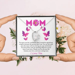 Mom | Thank You For All Your Life Lessons ( Forever Love Necklace) | Jewelry | C30025TG, C30025TR, lx-C30025, PB23-WOOD, PROD-2070539, PT-781, TNM-1, USER-43062 | TageUnlimited
