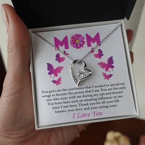 Mom | Thank You For All Your Life Lessons ( Forever Love Necklace) | Jewelry | C30025TG, C30025TR, lx-C30025, PB23-WOOD, PROD-2070539, PT-781, TNM-1, USER-43062 | TageUnlimited
