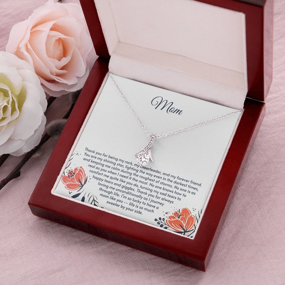 Mom | Thank You For Being My Rock ❤️💎 | Jewelry | C30084TG, C30084TR, lx-C30084, PB23-WOOD, PROD-1846031, PT-930, TNM-1, USER-43062 | TageUnlimited