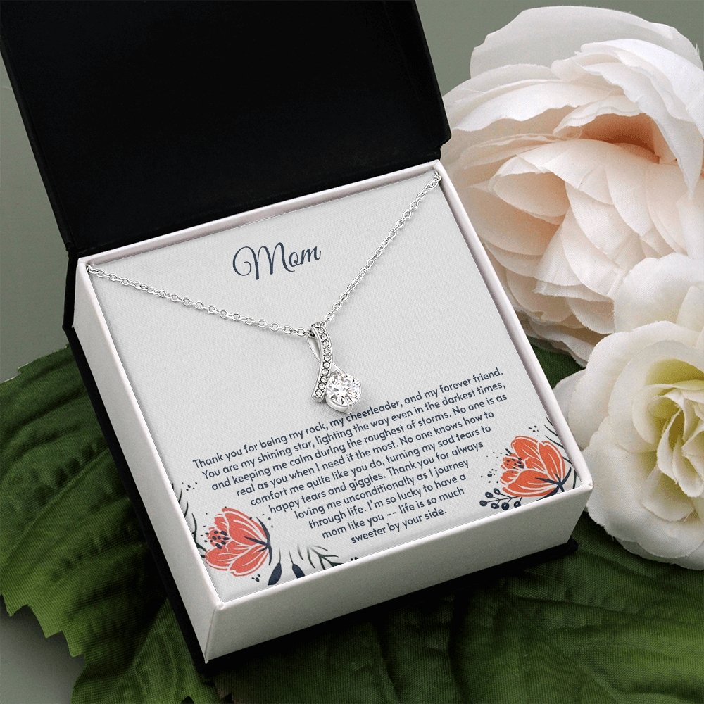 Mom | Thank You For Being My Rock ❤️💎 | Jewelry | C30084TG, C30084TR, lx-C30084, PB23-WOOD, PROD-1846031, PT-930, TNM-1, USER-43062 | TageUnlimited